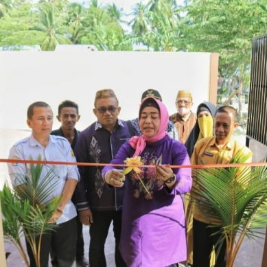 Wabup Pohuwato Resmikan TPS3R di Kecamatan Buntulia,