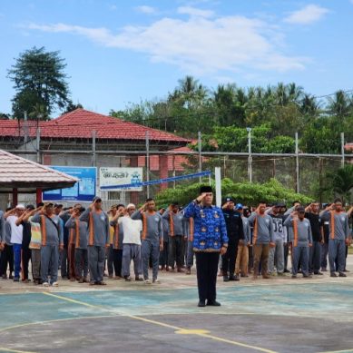 Lapas Pohuwato Gelar Upacara Kesadaran Nasional