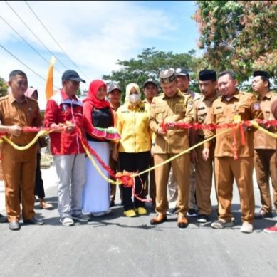 Dua Ruas Jalan di Taluditi Diresmikan Bupati Pohuwato