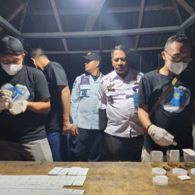 Satopspatnal Lapas Pohuwato Gandeng APH Geledah Bang Napi  Ini Hasilnya