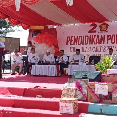 Dari Pelantikan PAC Gerindra Se Kabupaten Pohuwato, Ini Harapan Saipul Mbuinga