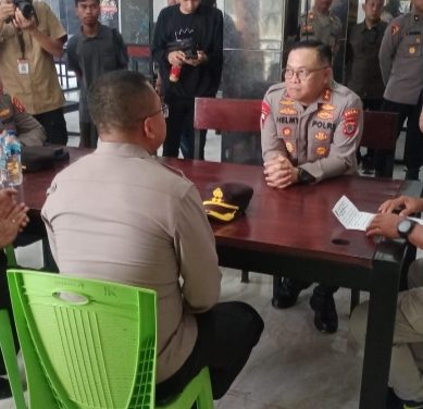 Kunjungan Kapolda Gorontalo Ke Pohuwato Di Sambut Demo