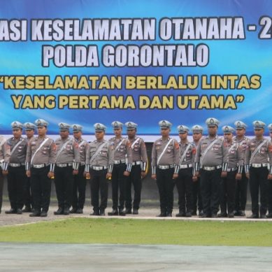 POLDA GORONTALO GELAR PASUKAN OPERASI KESELAMATAN OTANAHA 2023