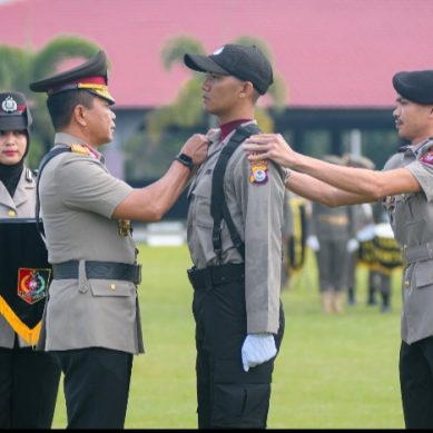 PEMBUKAAN DIKTUK BINTARA POLRI T.A. 2023,DI BUKA WAKAPOLDA GORONTALO