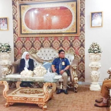 Bupati Pohuwato Terima Kunjungan  Pimpinan Bank Mandiri Taspen Gorontalo