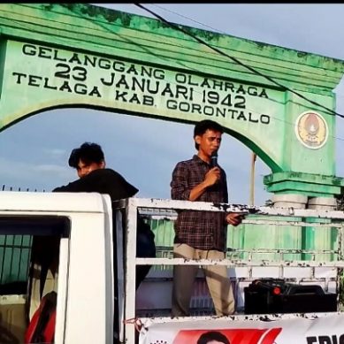 Dukung Erick Thohir Pimpin dan Bersihkan PSSI Dari Mafia, Warga Gorontalo Gelar Kegiatan Woro Woro