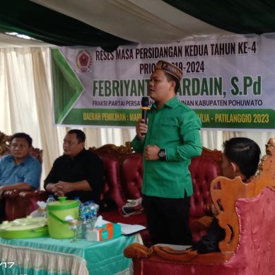 Reses, Febriyanto Mardain Terima Keluhan Warga Penambang