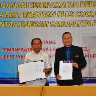 Tingkatkan Pelayanan Kegiatan, Pemkab Pohuwato Teken Kerjasama Bersama Best Western Plus Coco Palu