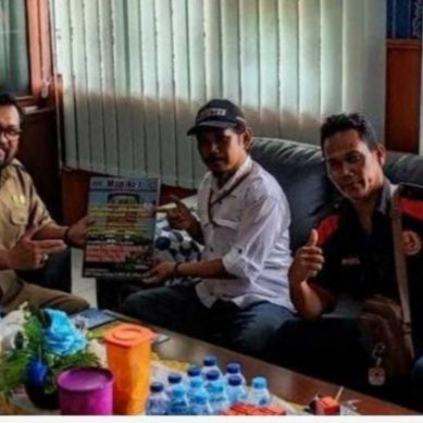 Silaturahmi ke Kepala Diskominfo Beltim, Ini Pesan Bayu Priyambodo Kepada Pengurus DPC PJS Belitung Timur