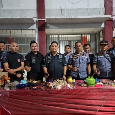 Kamar Napi Lapas Pohuwato, Di Geladah Tim Satopspatnal Divpas