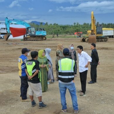 Wabup Suharsi Minta Pekerjaan Proyek Bandara Pohuwato Tepat Waktu