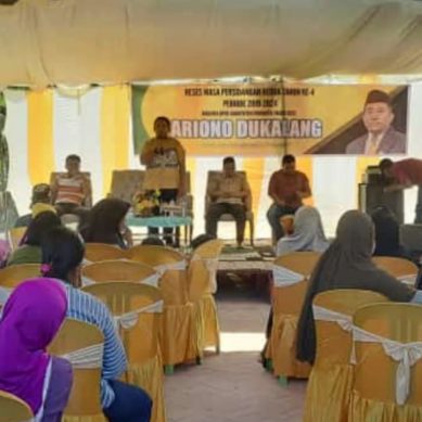 Dari Reses Ariono Dukalang, Warga Komunal Minta Percepatan Terbitnya Sertifikat