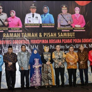 Bupati Pohuwato Hadiri Pisah Sambut Kapolda Gorontalo