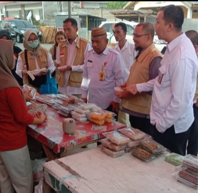 BPOM Gorontalo Sidak Pedagang Takjil Di Pohuwato, ini Hasilnya