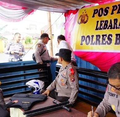 Operasi Ketupat Otanaha 2023, Kapolda Gorontalo Cek Pos Pam di Wilkum Bonebol