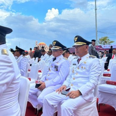 Ke Makasar, Bupati Pohuwato Hadiri Hari OTDA Ke XXVII Peringatan