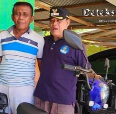 Surprise, Idris Kadji Bantu Sepeda Listrik Kades Pohuwato Timur.