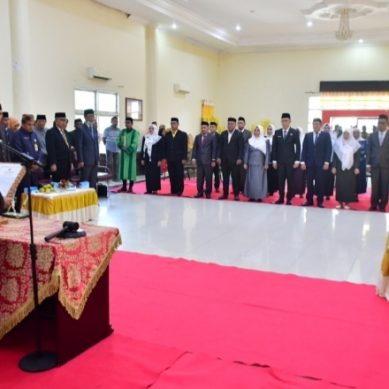 Hari Ini 21 Pejabat Eselon II Dan III  Dilantik Bupati Pohuwato