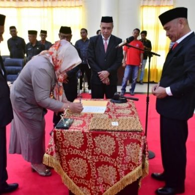 Bupati Lantik 3 Pejabat Definitif Eselon II, Yang Sebelumnya Di PLT.kan