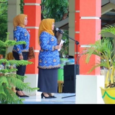 Apel Satkamling, Wakil Bupati Pohuwato Sampaikan Amanat Kapolri