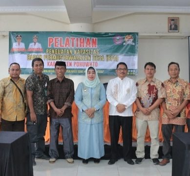 Wabup Pohuwato Buka Pelatihan Penguatan Kapasitas BPD