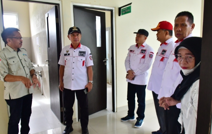 Gebyar SMS Di Paguat, Bupati Tinjau Ruangan Puskesmas