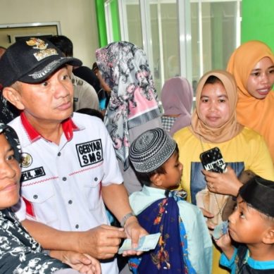 Meskipun Di Guyur Hujan, Gebyar SMS Di Paguat Dipadati Warga