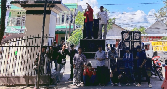 Tak Bisa Temui Kapolda Gorontalo, Masa Aksi APMPL Kecewa