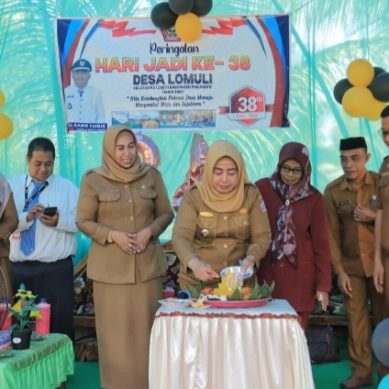 Momen HUT Lomuli ke-38, Wabup Pohuwato Minta  Masyarakat Bangun Desa Bahu Membahu