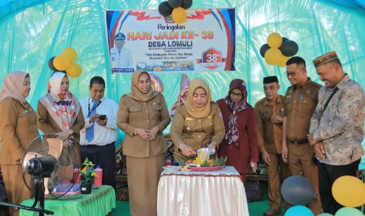 Momen HUT Lomuli ke-38, Wabup Pohuwato Minta Masyarakat Bangun Desa Bahu Membahu