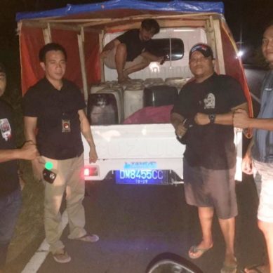 RES NARKOBA POLRES POHUWATO BERHASIL GAGALKAN PENYELUDUPAN RATUSAN LITER MINUMAN KERAS