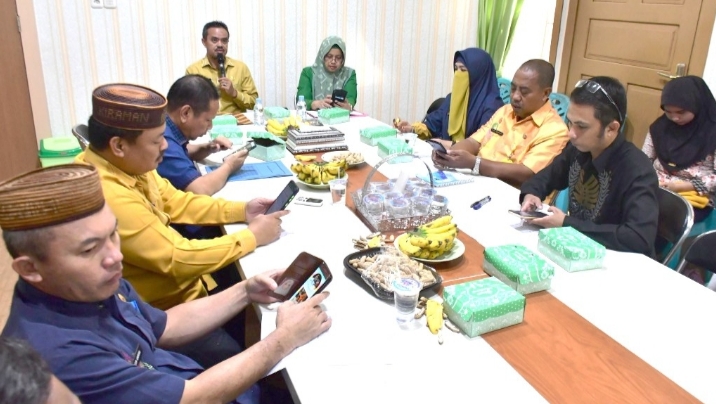 Sekda Pohuwato Pimpin Rapat Evaluasi PAD