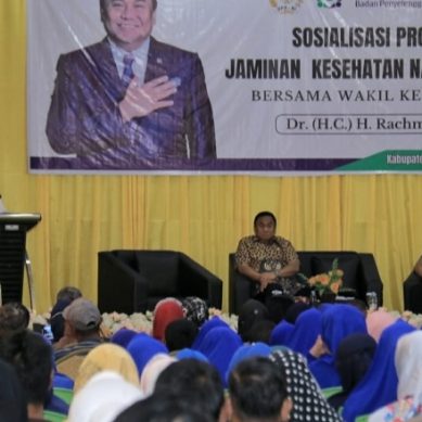 Rachmat Gobel Apresiasi Pelayanan Program JKN Yang Semakin Membaik