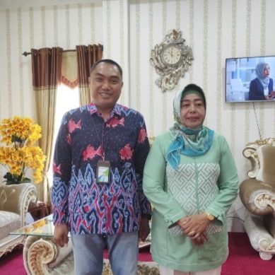 Temui Wapub Pohuwato, Kepala BPJS Ketenagakerjaan  Pamitan Pindah tugas .