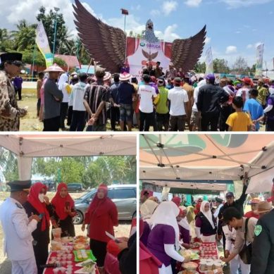 HUT Proklamasi RI, Warga Randangan Banjir Hadiah Dari  PT Synganta Seed Indonesia.