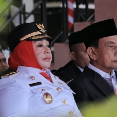 Upacara Penurunan Bendera Merah Putih, Wabup Pohuwato Inspektur Upacara