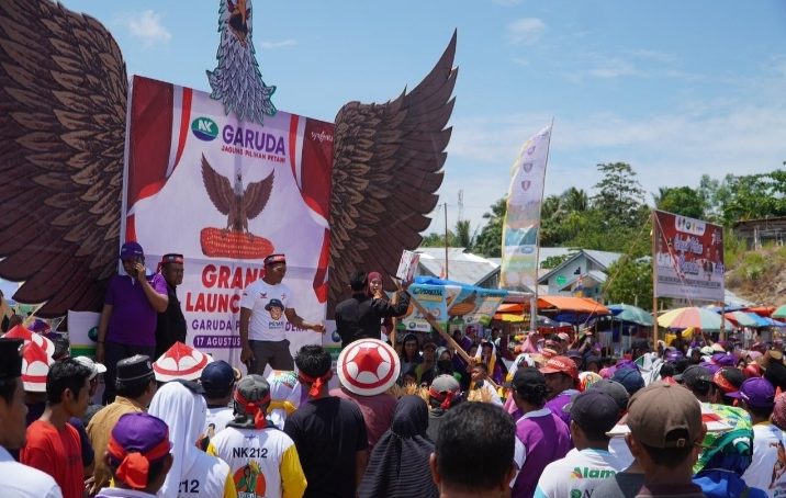 Grand Launching Bersama Garuda Petani Merdeka Se Sulawesi Dan Kalimantan Dihadiri 10.000 Petani