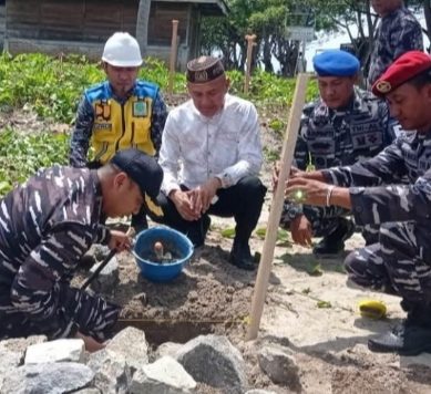 Bupati Saipul Mbuinga Sambut Baik Kehadiran Pos TNI AL Di Pohuwato