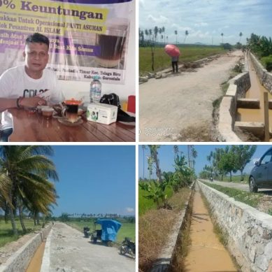 LAI DORONG PERCEPATAN PEKERJAAN IRIGASI MOLOSIFAT POPBAR