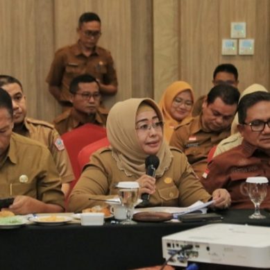 Wabup Pohuwato Mengikuti Rakorev Bidang Ekonomi Pembangunan Triwulan II tahun 2023