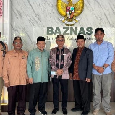 Di hadapan Bupati Saipul Mbuinga, Dua Permohonan Baznas Pohuwato Akan Di Prioritaskan Baznas Pusat