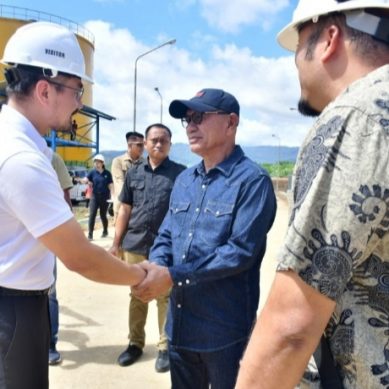 Diresmikan Bupati Saipul Mbuinga, Pabrik Olah Sawit Hadir Di Pohuwato
