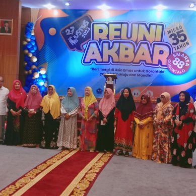 Reuni Akbar 35 Tahun, SMANSA 88 Bersinergi Di Usia Emas Untuk Gorontalo Yang Maju Dan Mandiri 