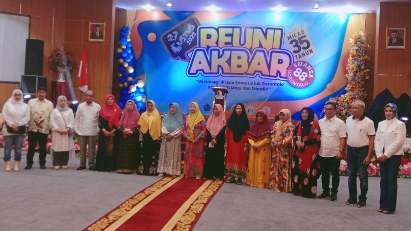 Reuni Akbar 35 Tahun, SMANSA 88 Bersinergi Di Usia Emas Untuk Gorontalo Yang Maju Dan Mandiri 