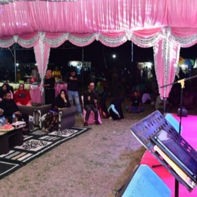 Bupati Saipul Mbuinga Hadiri Hiburan Rakyat Yang Di Sponsori PB KPMIP