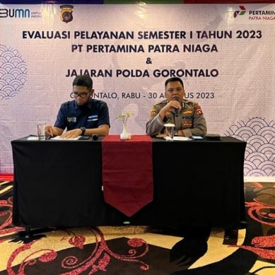 Antisipasi Permasalahan Pelayanan BBM, Polda Gorontalo Dan Pertamina Gelar Evaluasi