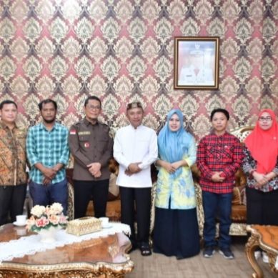 Pastikan Dana Hibah Pemilu 2024, Bawaslu Provinsi Gorontalo Sambangi Bupati Pohuwato
