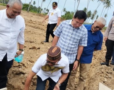 Dari Peletakkan Batu Pertama Pembangunan Perumahan Berwawasan Lingkungan. Ini Harapan Bupati Pohuwato 