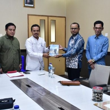 Kunjungan Pihak Rektorat Universitas Al Khairat Palu, Diterima Sekdakab Pohuwato