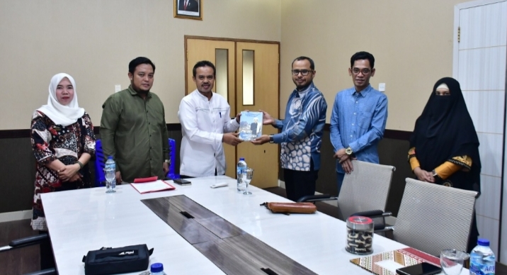 Kunjungan Pihak Rektorat Universitas Al Khairat Palu, Diterima Sekdakab Pohuwato